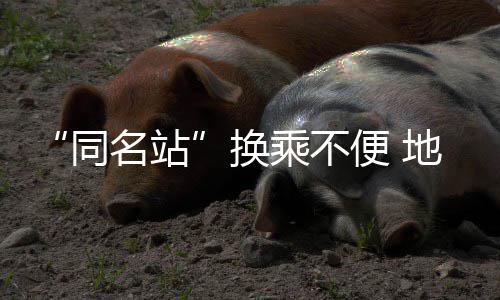 “同名站”换乘不便 地铁增设导向标识 不便标识记者实测发现