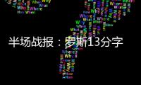半场战报：罗斯13分字母哥17+4 公牛49