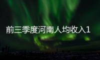 前三季度河南人均收入12240.50元 工资性收入为主