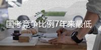 国考竞争比例7年来最低 涉及河南岗位招969人