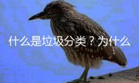  什么是垃圾分类？为什么要推广分类垃圾桶？