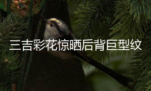 三吉彩花惊晒后背巨型纹身！中国刺青师操刀 她表示：“重要的背巨是