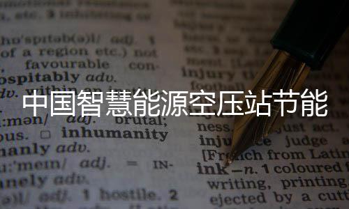 中国智慧能源空压站节能系统行业发展现状及新兴潜力细分市场分析报告 空压3、统行其他公开资料等