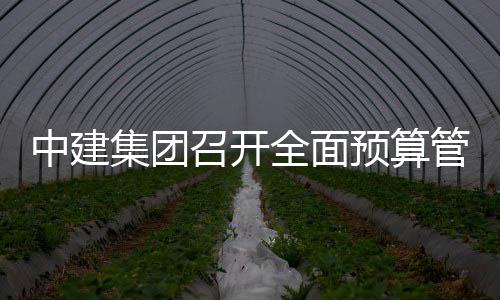 中建集团召开全面预算管理模型评审会议 各部门要继续做好支持保障