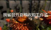 我省召开夏粮收购工作紧急会议 保护粮农利益