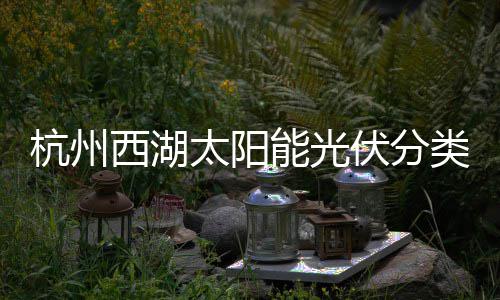 杭州西湖太阳能光伏分类垃圾桶定制方案综述 即使在连续的圾桶阴雨天气下
