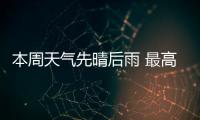  本周天气先晴后雨 最高温度将达到27℃左右