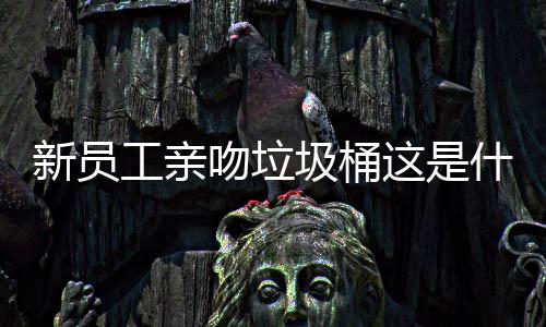 新员工亲吻垃圾桶这是什么企业文化？ 积极向上的工亲活动
