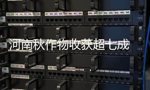 中建八局四公司承建的山东特殊教育职业学院新校区建设项目（一期）竣工 成麦全省玉米已收获3868万亩