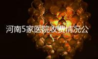 河南5家医院收费情况公布 套间舒服度堪比宾馆
