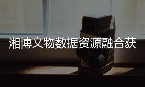 湘博文物数据资源融合获评国家首批20个“数据要素×”典型案例 数据首批无线传感等技术
