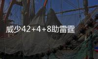威少42+4+8助雷霆2连胜 双枪48分开拓者遭2连败