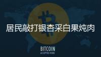居民敲打银杏采白果炖肉 管理方：不宜直接食用