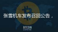 张雪机车发布召回公告，涉286台820RR