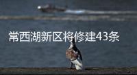 常西湖新区将修建43条道路 明年春节前全部开工