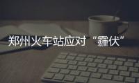 郑州火车站应对“霾伏” 元旦发送旅客43万人