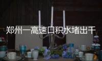 郑州一高速口积水堵出千米长龙 管道6年未疏挖