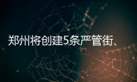 郑州将创建5条严管街、1个严管区 乱停车100%处罚