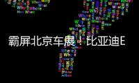霸屏北京车展！比亚迪E3馆火到国外，全场C位实锤