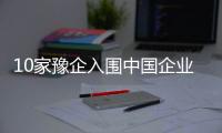 10家豫企入围中国企业500强 河南能源化工排名74