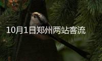 10月1日郑州两站客流创新高 高铁动车成出行首选